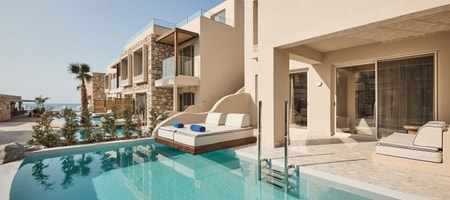 Spa Retreat Suite with Individual Pool & Hydromassage Bathtub
