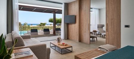 Two-Bedroom Suite with Private Pool & Sea View