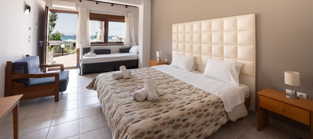 Comfort Triple Room Sea View (Villa)