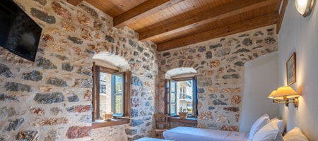 Tower House-Twin Room Sea View