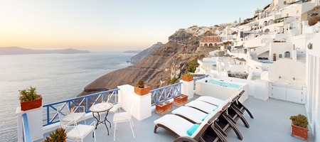 Penthouse: Two-bedroom Apartment with Hot Tub & Caldera View