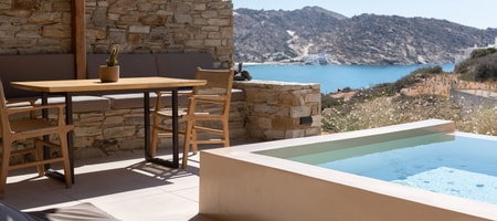 Superior Apartment 1 with Sea View and Private Pool