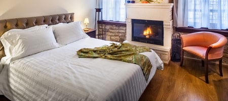 Deluxe Double Room with Fireplace