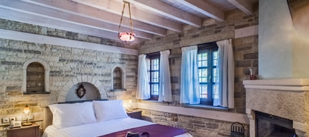 Deluxe Double Room with Fireplace
