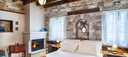 Deluxe Double Room with Fireplace