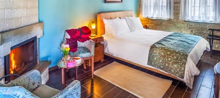 Deluxe Double Room with Fireplace