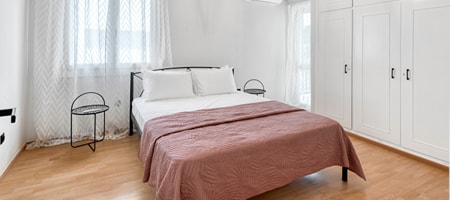 Second Floor 3 Bedroom Apartment with Balcony