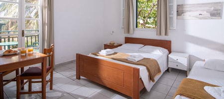 Triple Studio with Mountain or Garden View