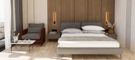 Double Room with Sofa Bed Back View