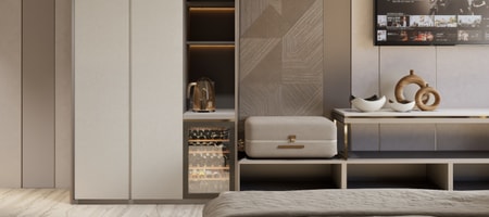 Triple Room with Sofa Bed Front View