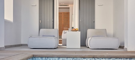 Comfort Room with Private Heated Pool