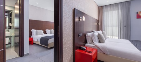 Two Classic Double Rooms Interconnecting