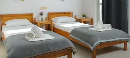 First Floor Twin Room with Side Sea View (2 Adults) "No8"