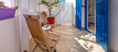 Double/Twin Room Ground Floor with Partial Sea View