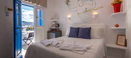 Studio with Partial Sea View - Kirki