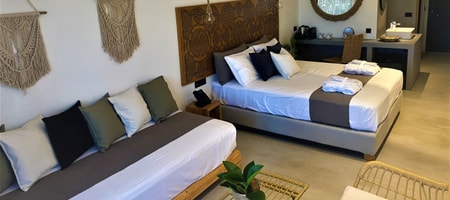 Superior Triple Room with Garden View