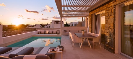 White-Blue Villa