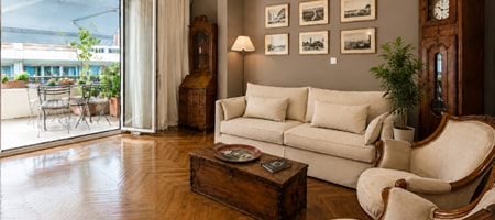 Vintage Kolonaki Luxury Penthouse Suite
