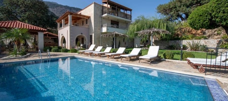 Geroulios Kastro Villa I-6BDR Heated* Pool & Seaview