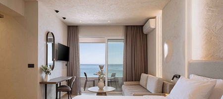 Chania Mocenigo Luxury Room II-15m to sea seaview