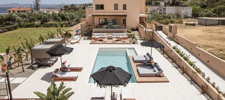 Villa Agali I Free* heated pool & 70m to Sea!