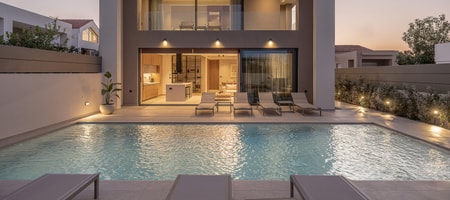 Sancy Luxury Villa I 400m beach Heated* pool & Gym