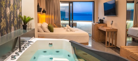 Sea View Luxury Suite with Jacuzzi