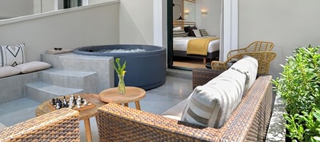 Junior Suite with Outdoor Hot Tub
