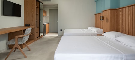 Quadruple Room with Patio