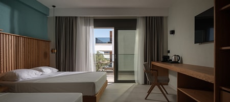 Quadruple Room with Balcony