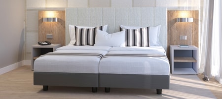 Double or Twin Room with Partial Lake View and Balcony