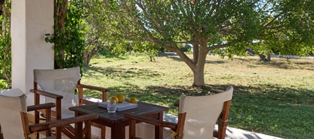 Two-Room Family Cottage Garden View