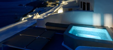 One Bedroom Villa with Hot Tub and Caldera View