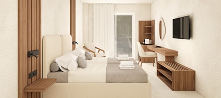 Deluxe Suite With Private Garden Terrace