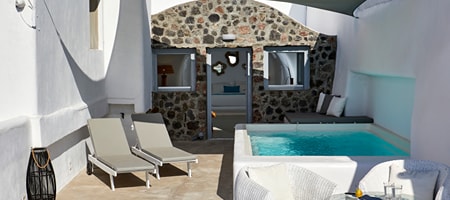 Iliovasilema Villa with Private Pool | Caldera View - Transfer Included