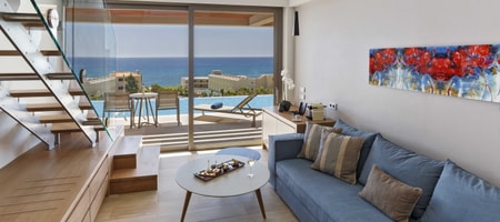 Deluxe Duplex Suite Swim Up Sea View (Residences Area | Red Carpet Services)