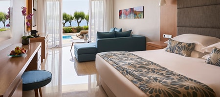 Junior Suite Beach Front Swim Up Sea View (Red Carpet Services)