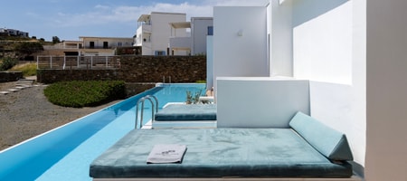 Superior Sea View Suite with Direct Pool Access