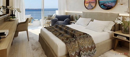Superior Double or Twin Room Sea View