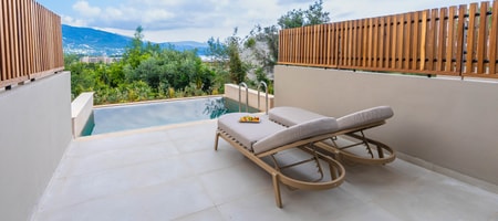 Executive Junior Suite with Private Pool & Sea View