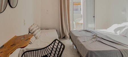 Studio with Balcony