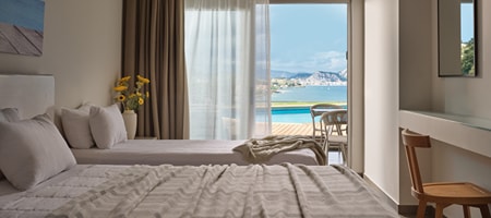 Superior Double / Twin Room | Panoramic Sea & Pool View [24 m²]
