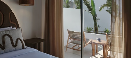 Double Room With Side Pool View And Balcony