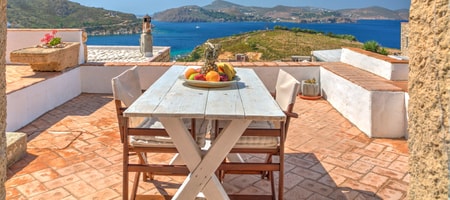 Two bedroom villa with private pool and sea view