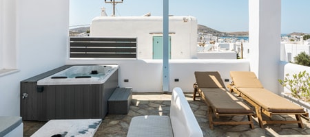 Deluxe Apartment with Jetted Tub - Hebe Parian Living | Other location in Naousa