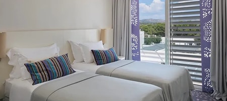 Double or Twin Room 22m² Courtyard/Park View with French Balcony