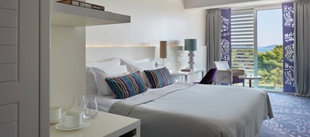 Double or Twin Room 22m² Sea View with French Balcony