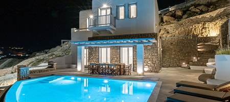 Corfos Bay Villas | Villa Two | Kanalia Mykonos