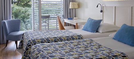 Double or Twin room 22m² Courtyard/Park View with Balcony