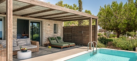 Beachfront Junior Suite with Individual Pool